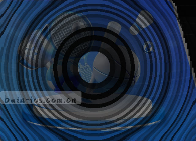 数据中心夜灯闪烁映射流动数据